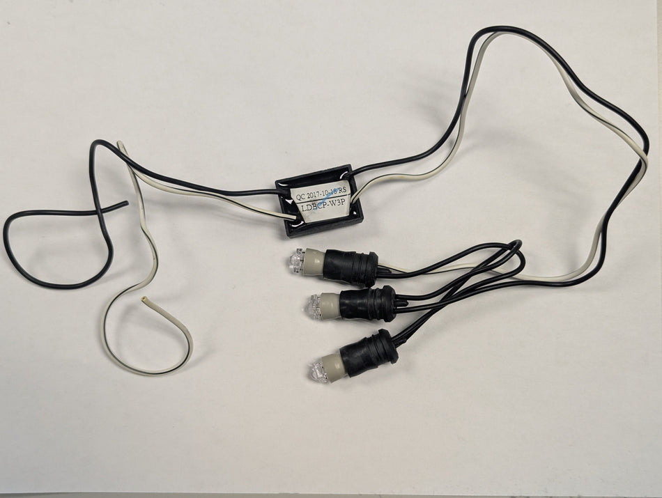 Replacement 3PC LED Bulbs Set w/ Resistor for TM
