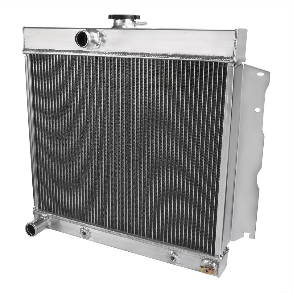 1963-1969 Dodge Dart/Charger/Coronet Plymouth Satellite/Belvedere/Savoy Aluminum 3-Row Performance Radiator