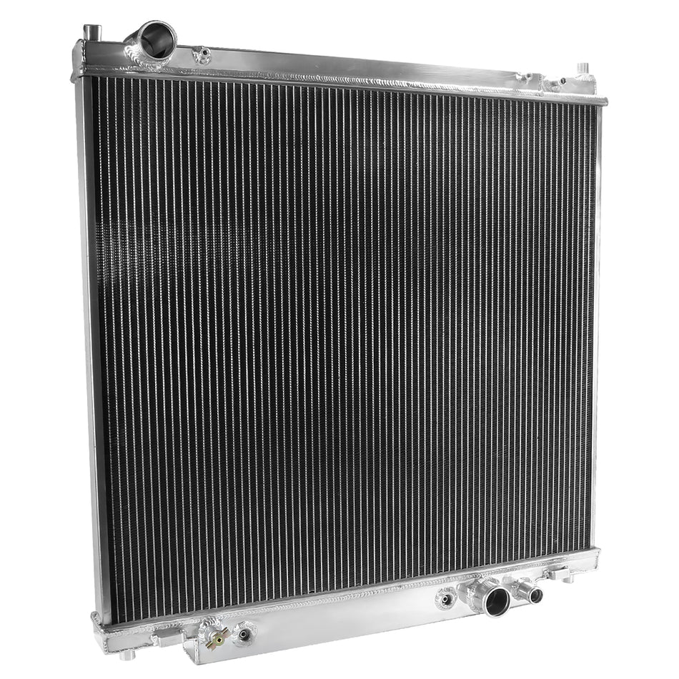1999-2004 Ford F-250/ F-350/ F-450/ F53 6.8L V10/ 7.3L V8 Diesel 3-Row Aluminum Performance Radiator