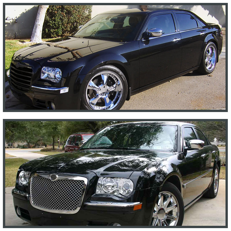 2005-2010 Chrysler 300/300C Dodge Magnum/Charger Chrome ABS Mirror Covers