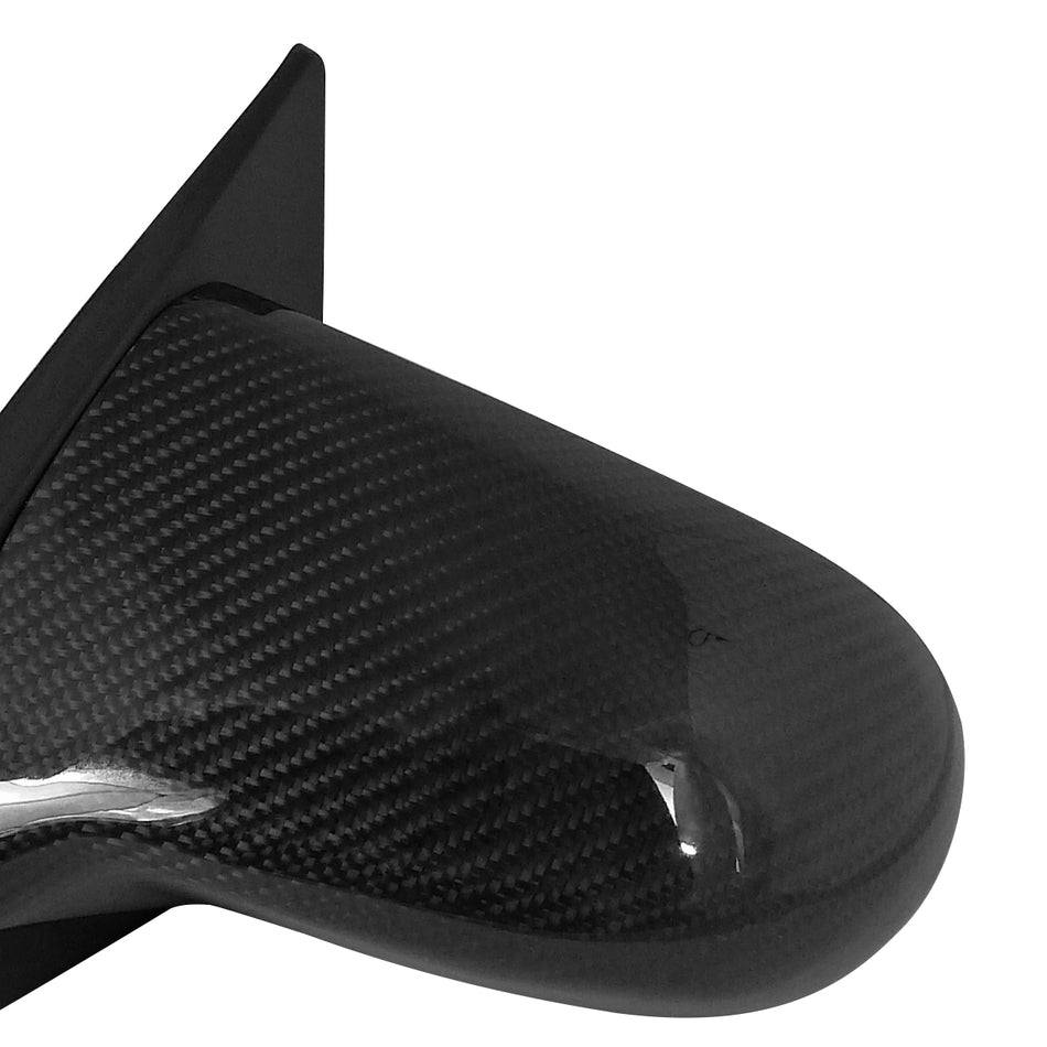 2002-2006 Acura RSX Carbon Fiber Shell Power S Sport Mirrors