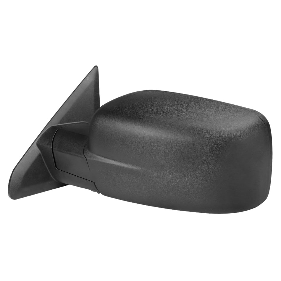 2009-2018 Dodge RAM 1500 / 2019-2021 RAM 1500 Classic Black Manual Adjustable Side Mirror - Driver Side Only