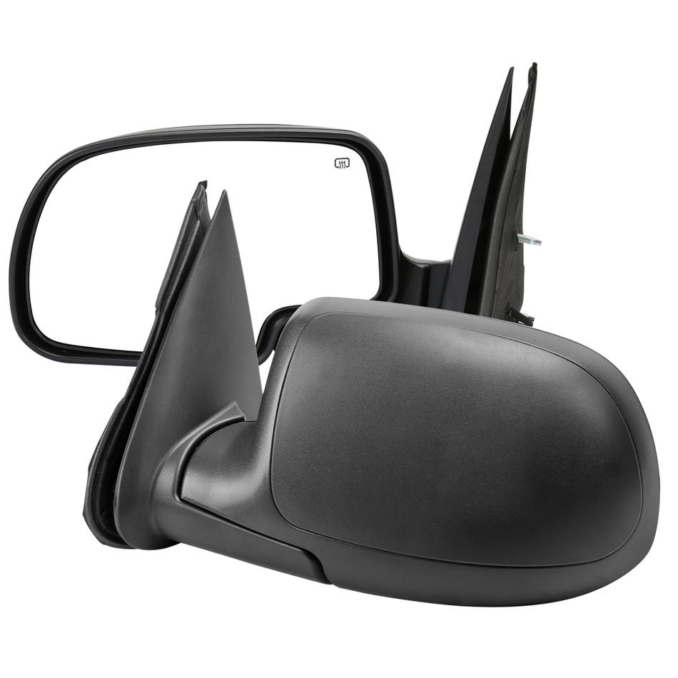 2003-2007 Chevrolet Silverado / Suburban /Avalanche / Tahoe GMC Sierra / Yukon Matte Black Power Heated Side Mirrors