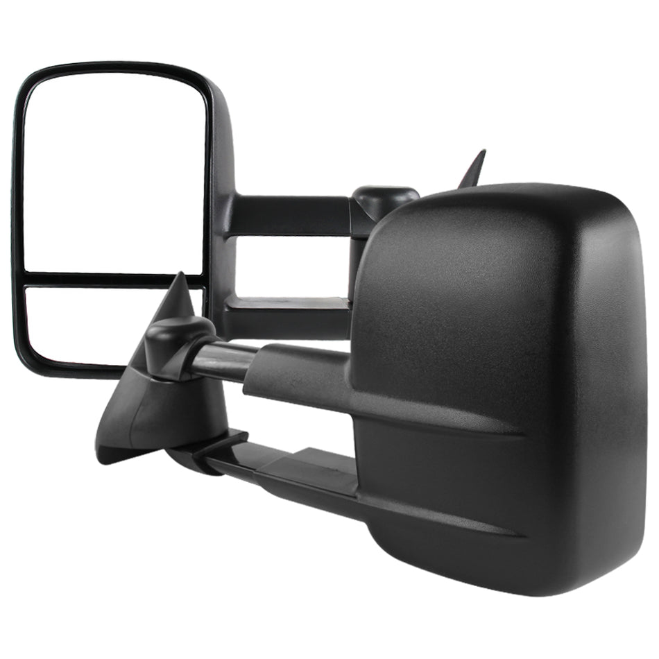 1988-2002 Chevrolet C/K C3500/Tahoe GMC Yukon/Suburban Manual Adjustable & Extendable Towing Mirrors