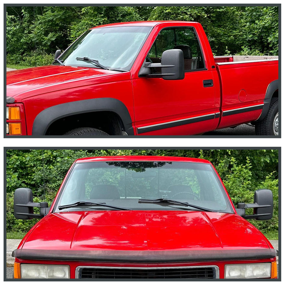 1999-2002 Chevrolet Silverado/Tahoe/Suburban GMC Sierra/Yukon XL Power Heated Manual Extendable Towing Mirrors
