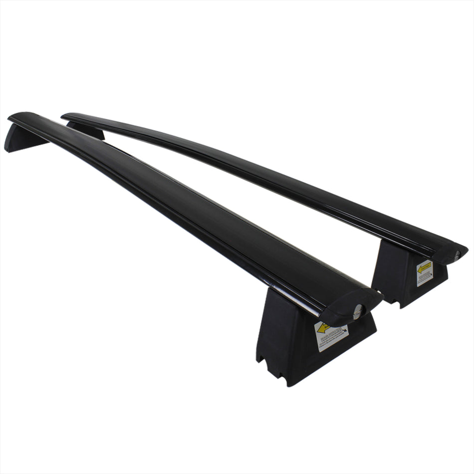 2011-2018 Jeep Grand Cherokee Black Aluminum Roof Rack Bars