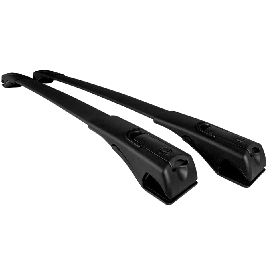 2013-2017 Toyota Rav4 Adjustable Roof Rack Cross Bars (Black)