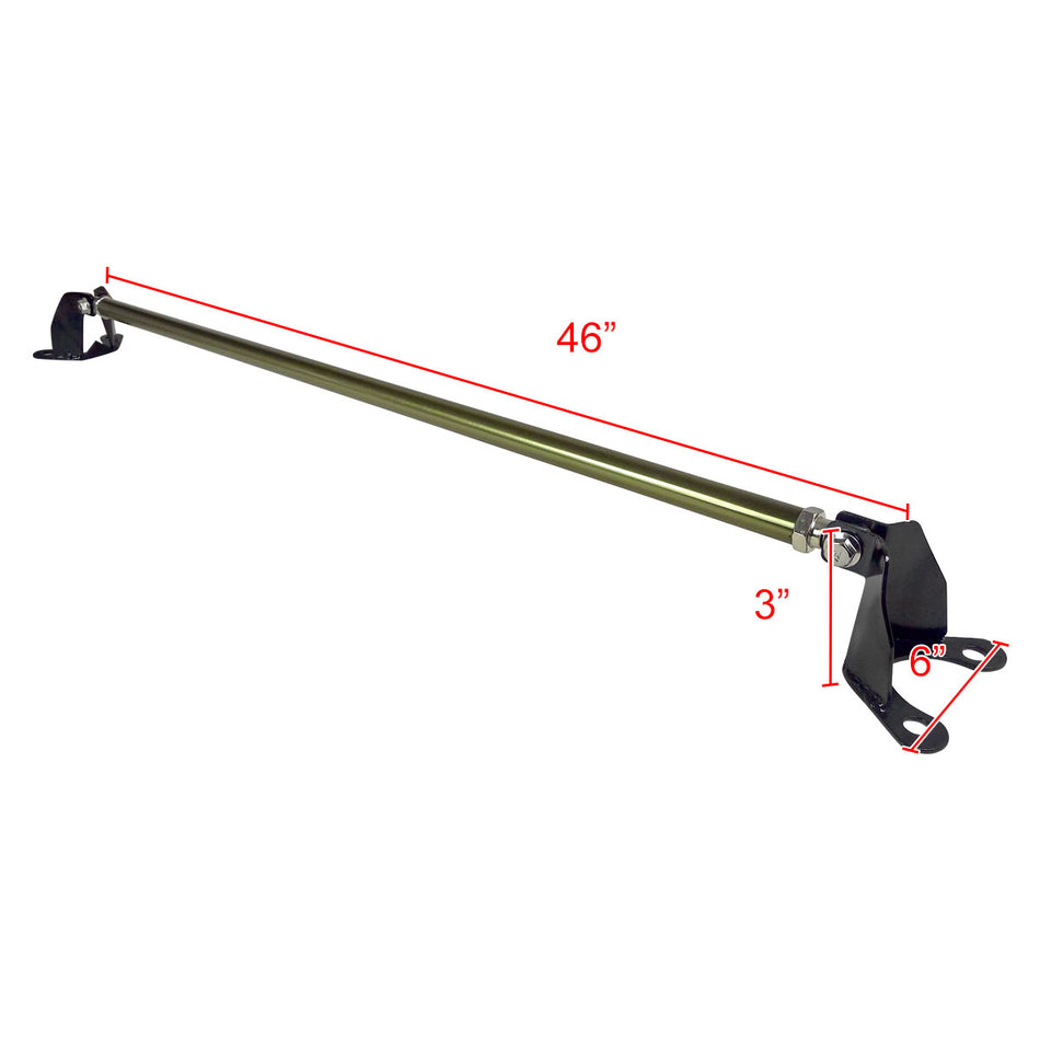 1992-2001 Honda Civic/Del Sol/CR-X Acura Integra T6061 Aluminum Rear Strut Tower Bar