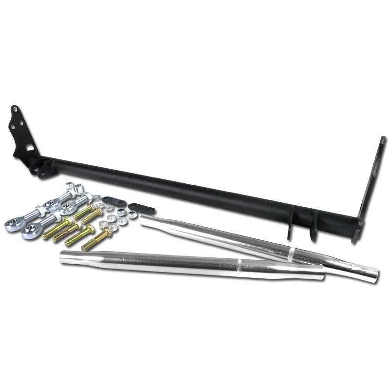 1988-1991 Honda Civic/CR-X T-304 Stainless Steel Front Traction Bar Kit