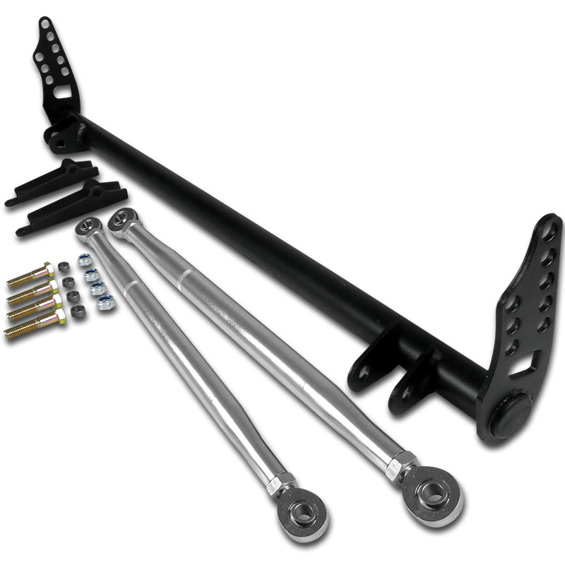 1992-2001 Honda Civic/Del Sol Acura Integra T-304 Stainless Steel Front Traction Bar Kit