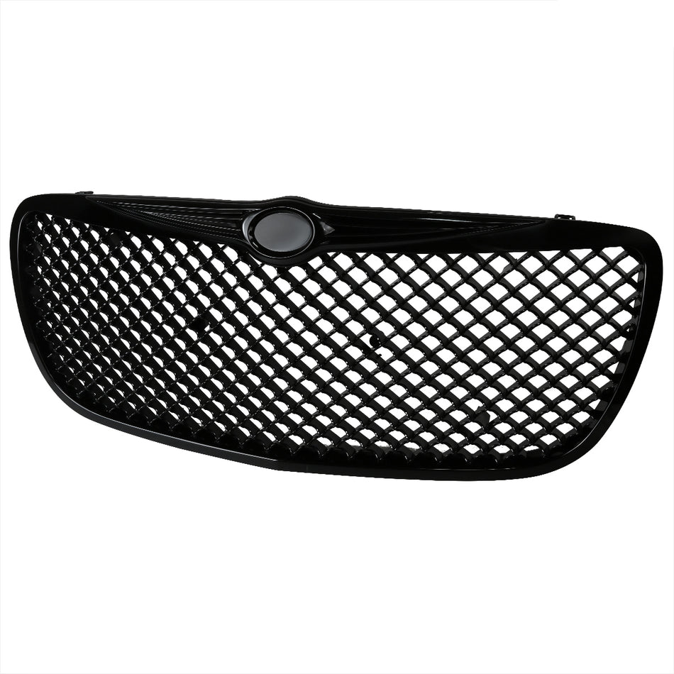 2004-2006 Chrysler Sebring Convertible/Sedan Black ABS Bently Style Mesh Grille