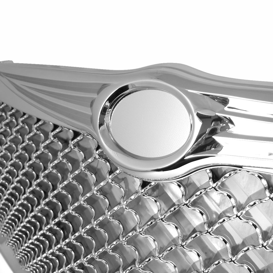 2004-2006 Chrysler Sebring Convertible/Sedan Chrome ABS Bently Style Mesh Grille