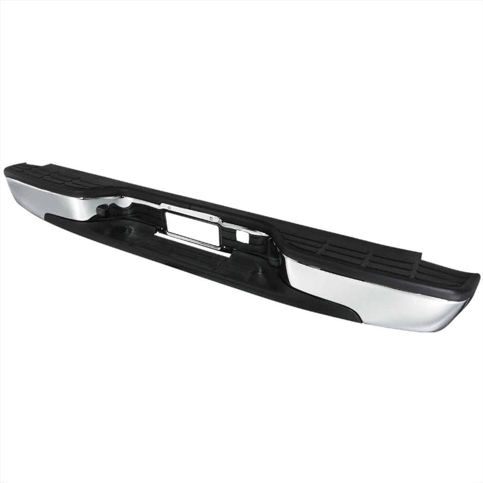 1999-2007 Chevrolet Silverado/GMC Sierra Fleetside Chrome Stainless Steel Factory Style Replacement Rear Step Bumper
