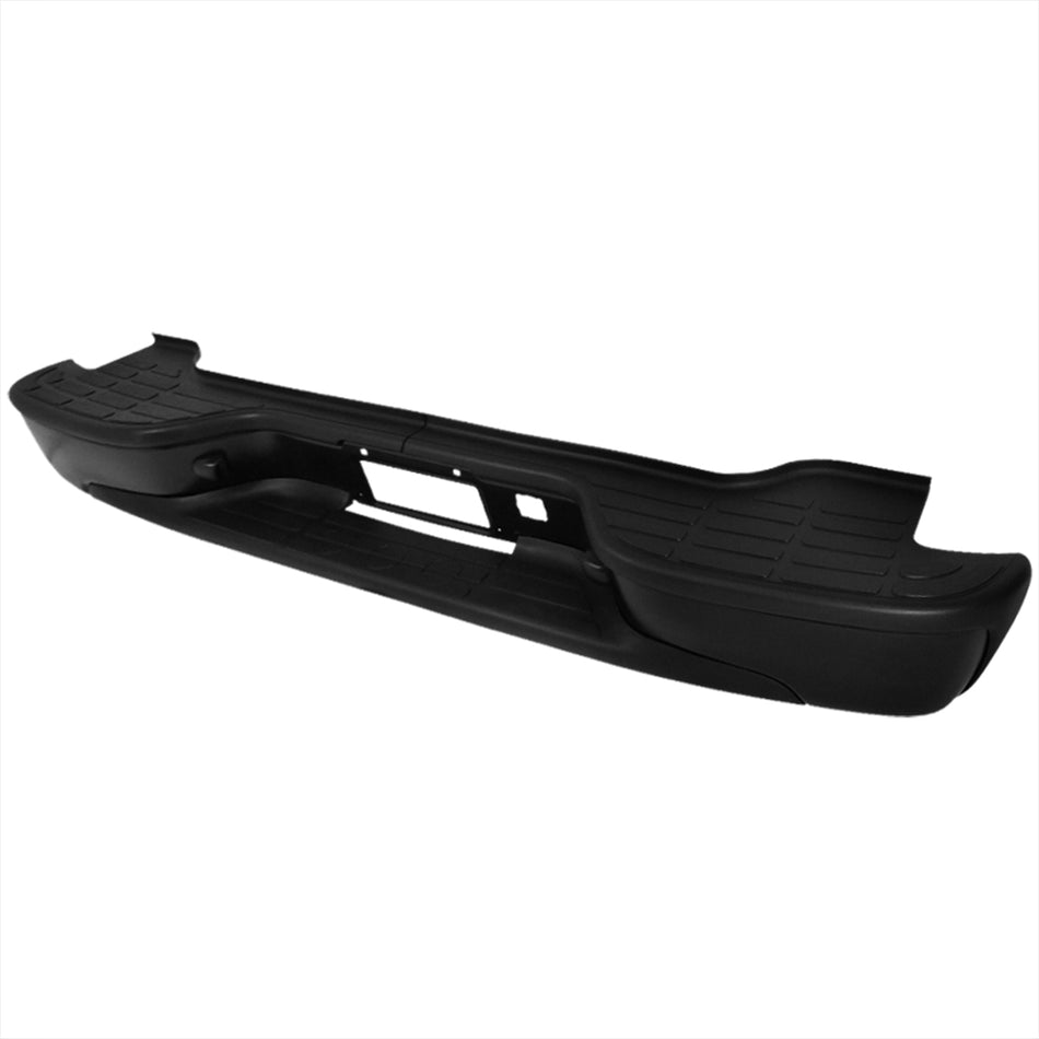 2000-2006 Chevrolet Suburban/Tahoe GMC Yukon/Yukon XL Black Stainless Steel Factory Style Replacement Rear Step Bumper