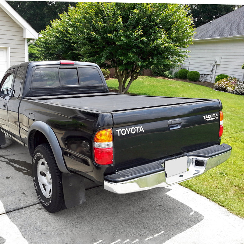1995-2004 Toyota Tacoma 2/4WD Chrome Stainless Steel Factory Style Replacement Rear Step Bumper
