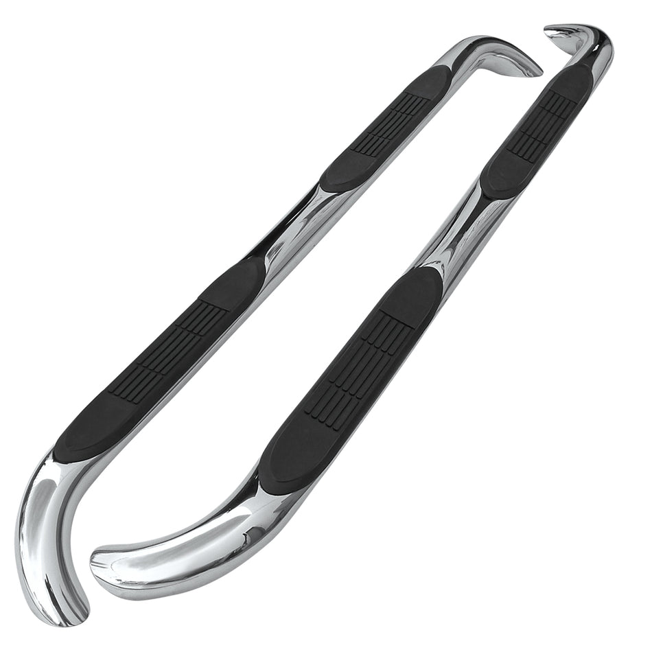 1998-2005 Mercedes Benz W163 ML Class 3" Chrome Stainless Steel Side Step Nerf Bars