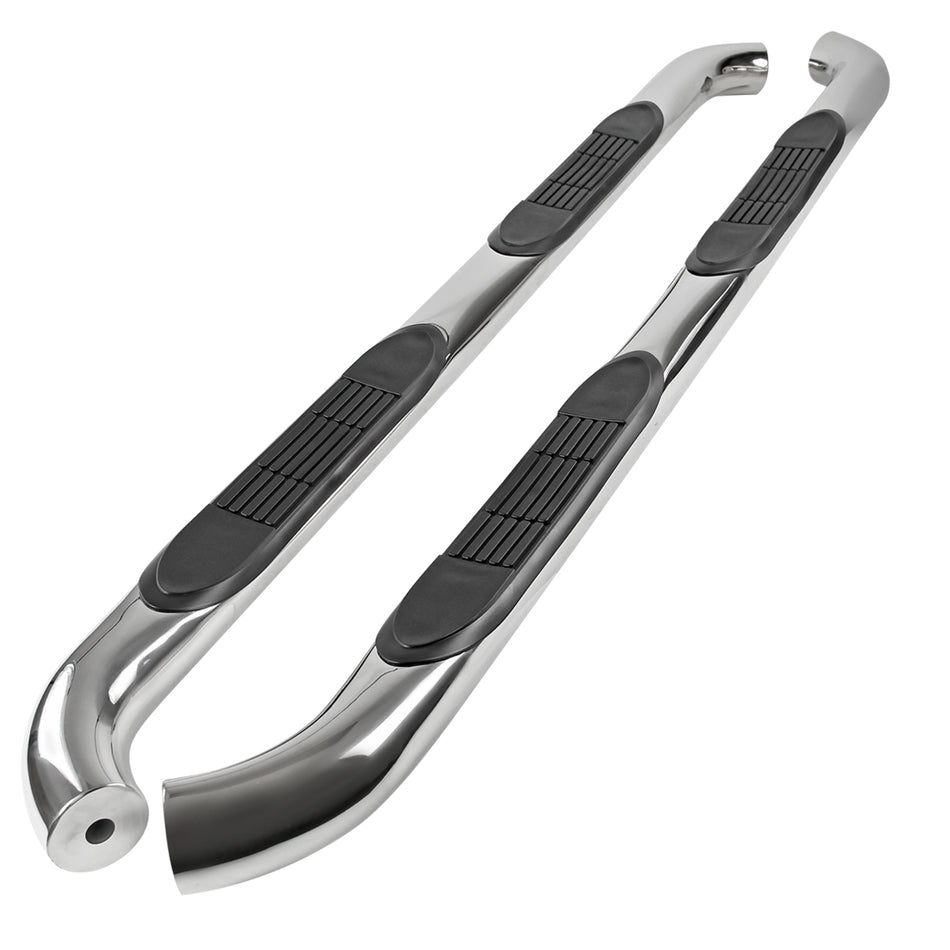 2015-2021 Chevrolet Colorado/GMC Canyon Extended Cab 3" Chome Stainless Steel Side Step Nerf Bars