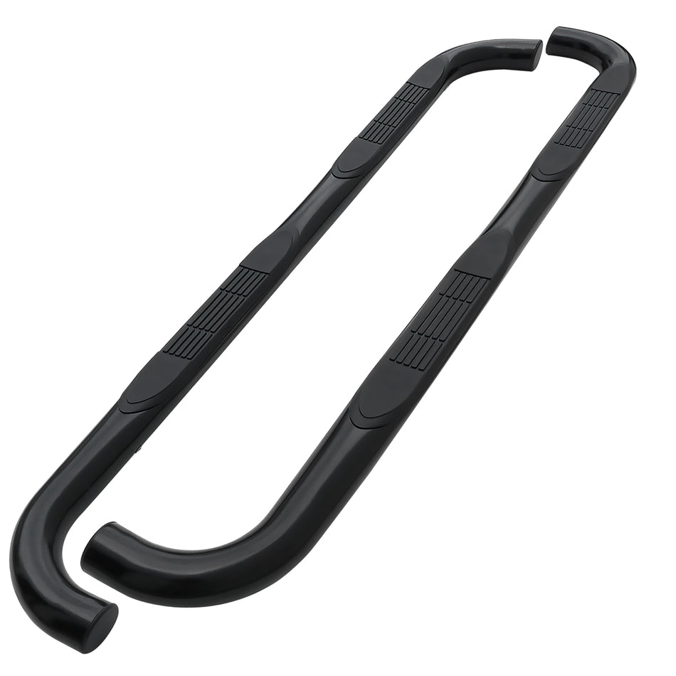 2006-2010 Hummer H3 3" Black Stainless Steel Side Step Nerf Bars