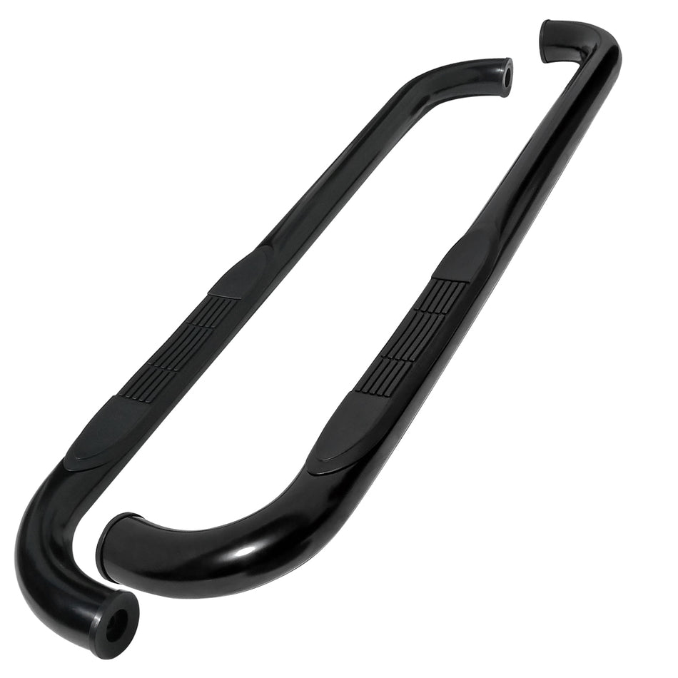 1998-2011 Ford Ranger Super Cab 3" Black Stainless Steel Side Step Nerf Bars