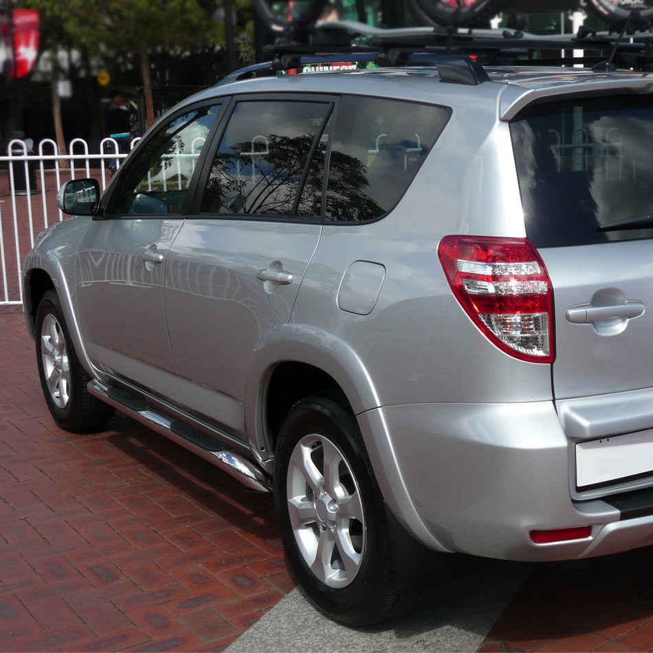 2006-2012 Toyota RAV4 Chrome Stainless Steel Side Step Nerf Bars