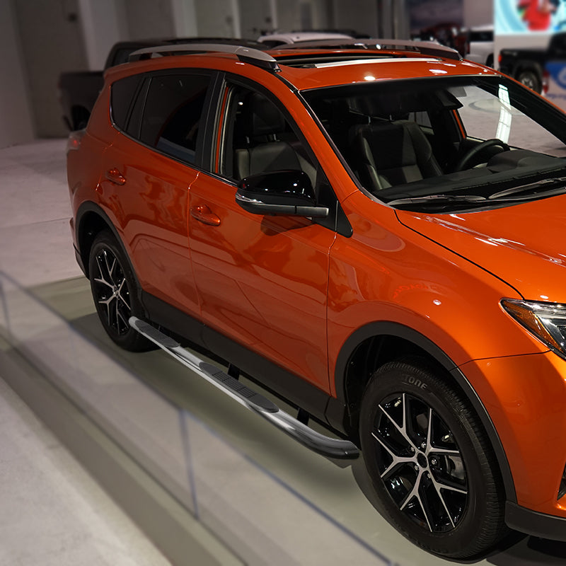 2016-2018 Toyota RAV4 Chrome Stainless Steel Side Step Nerf Bars