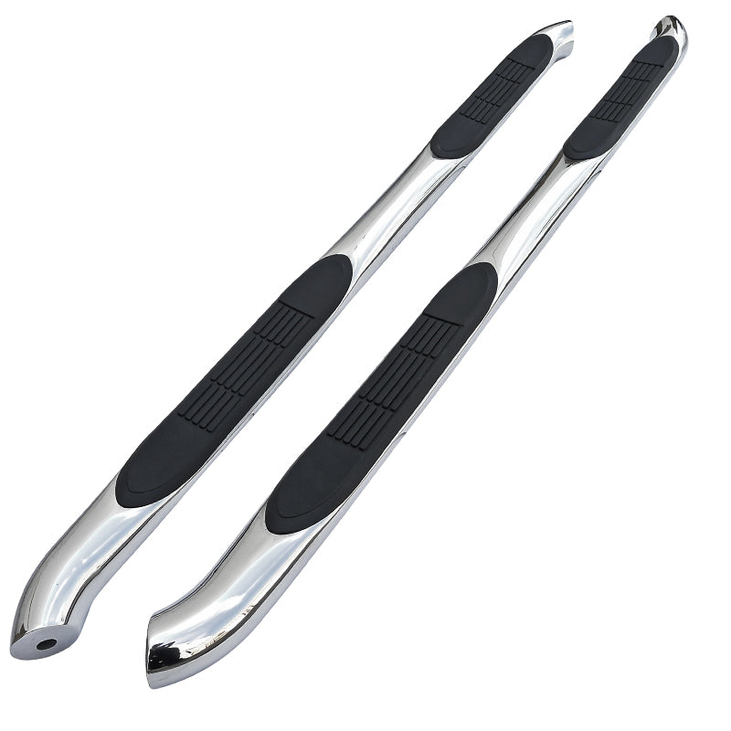 2017-2024 Honda Ridgeline Chrome Stainless Steel Side Step Nerf Bars