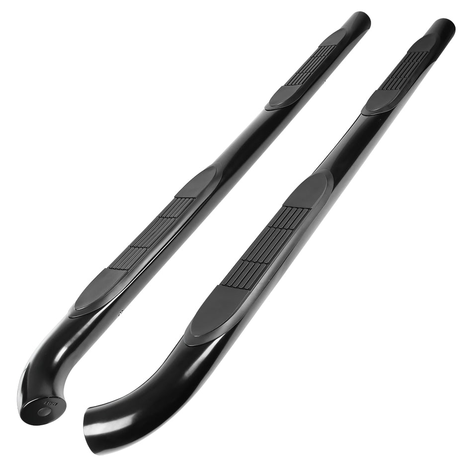 2015-2024 Jeep Renegade Black Stainless Steel Side Step Nerf Bars