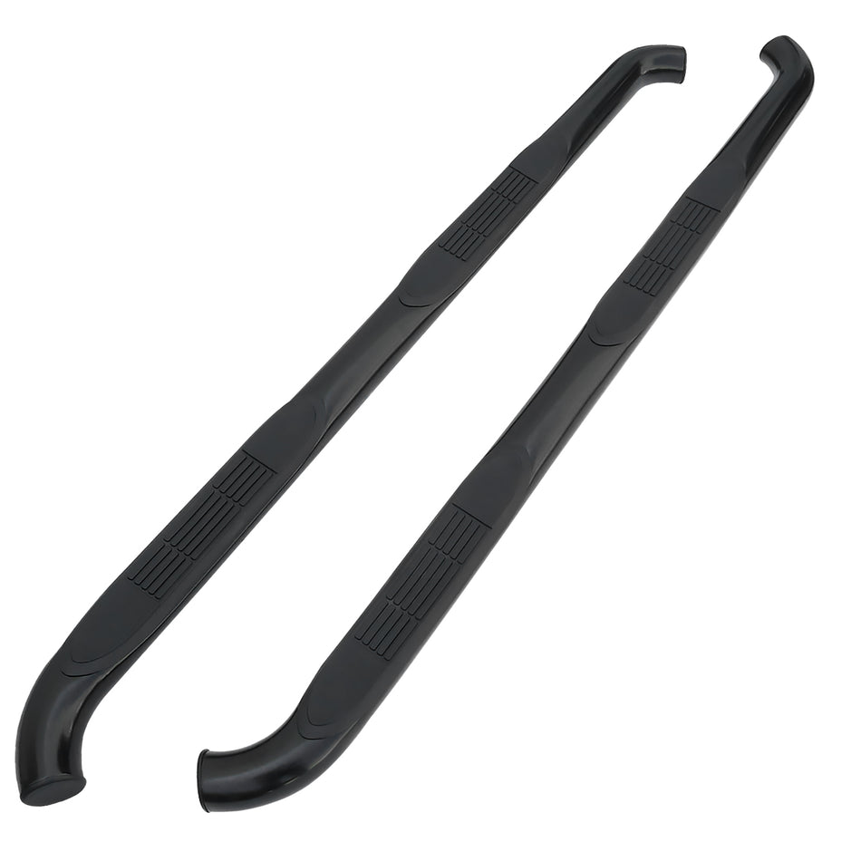 2005-2021 Toyota Tacoma Access/Extended Cab Black Stainless Steel Side Step Nerf Bars
