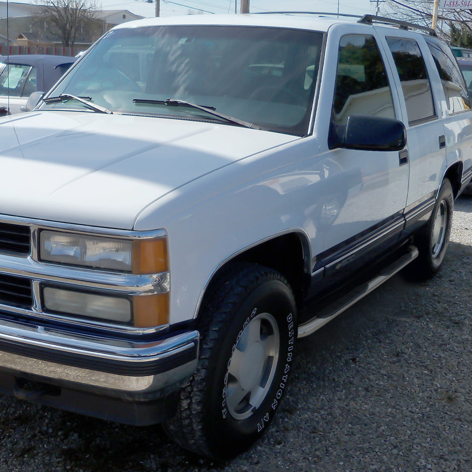 1995-1999 Chevrolet Tahoe/GMC Yukon 4DR Chrome Stainless Steel Side Step Nerf Bars