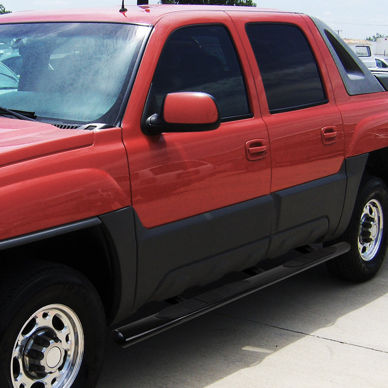 2000-2020 Chevrolet Avalanche/Suburban GMC Yukon XL 4" Black Stainless Steel Side Step Nerf Bars