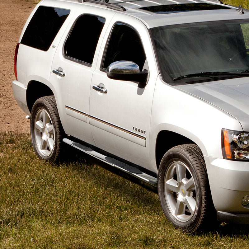 2000-2014 Chevrolet Tahoe/GMC Yukon 1500 4DR 4" Chrome Stainless Steel Side Step Nerf Bars