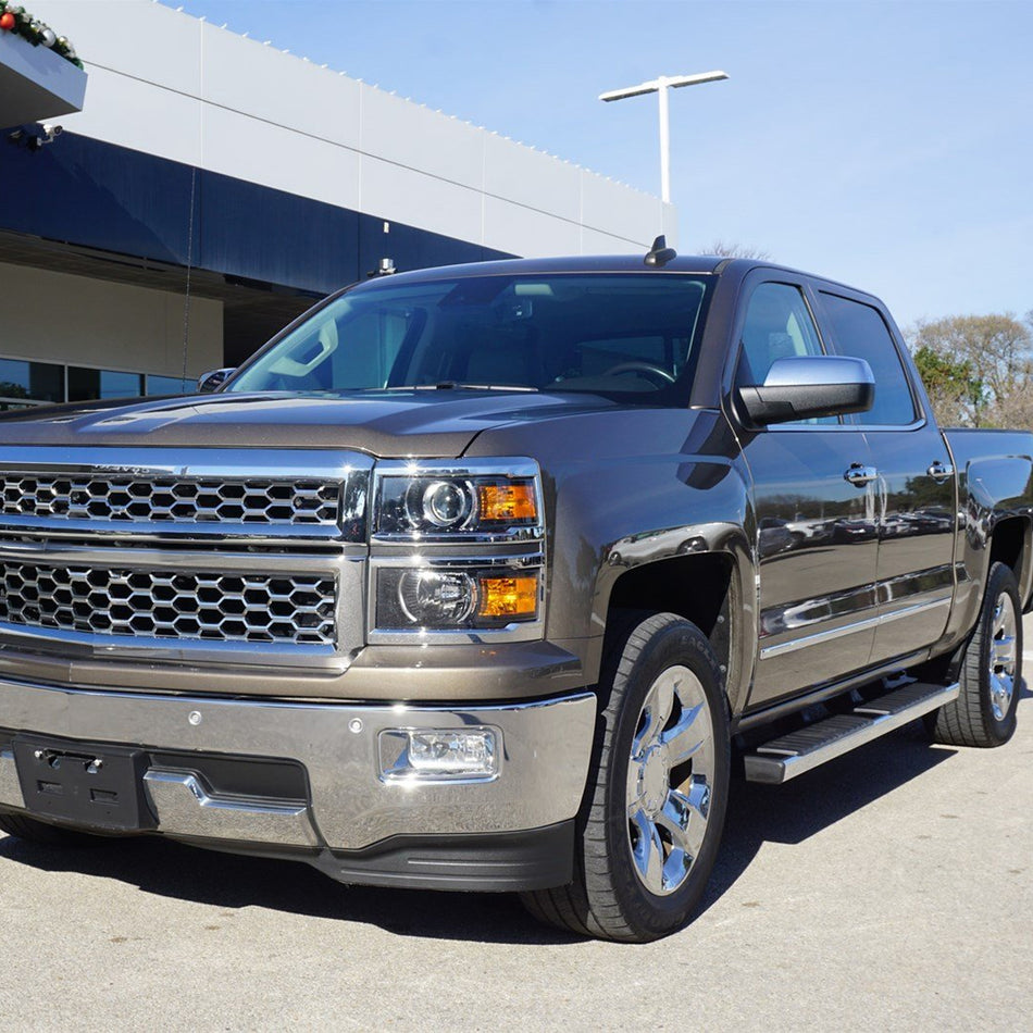 1999-2013 Chevrolet Silverado/GMC Sierra Extended Cab 6" Wide Chrome Coated Aluminum Side Step Running Boards