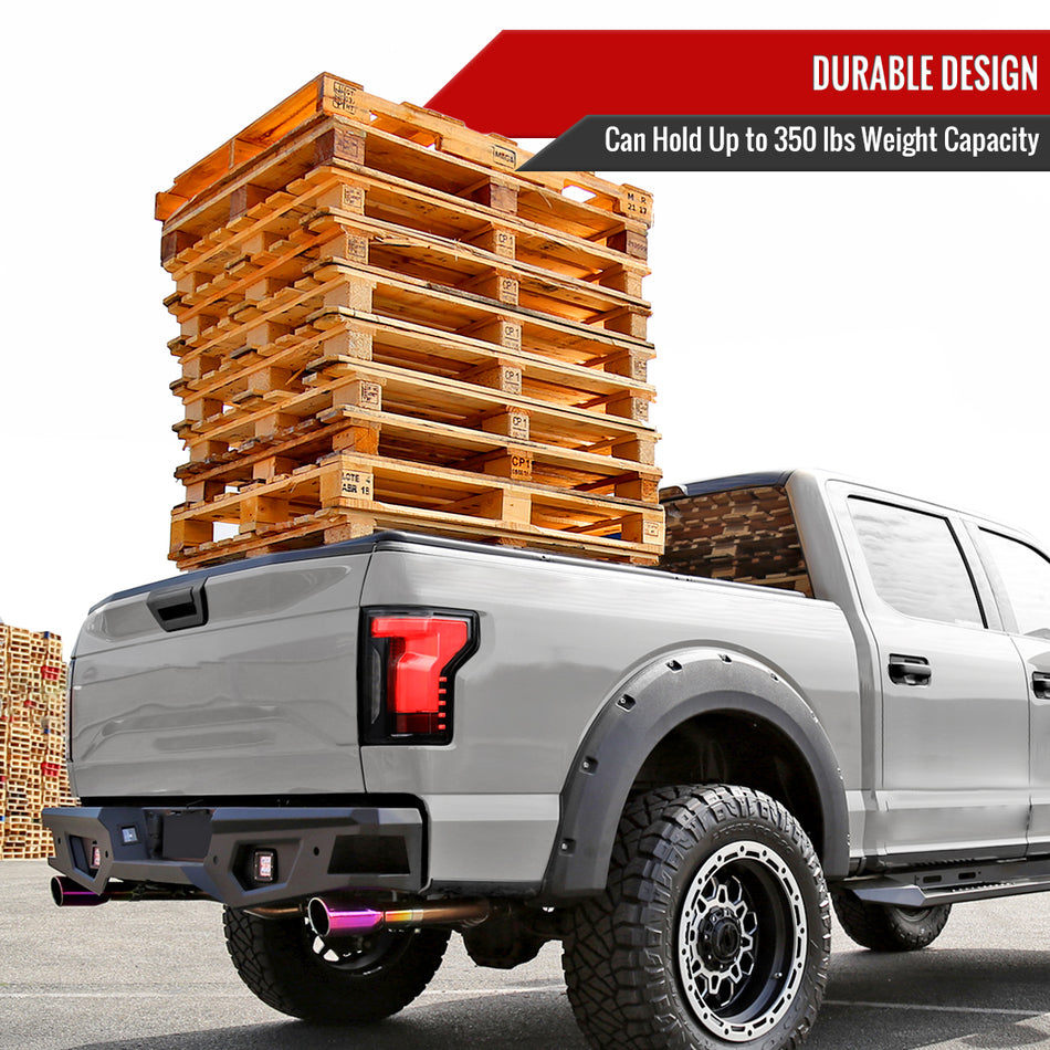 1982-2013 Ford Ranger Mazda B3000 6' Bed Quad-Fold Soft Tonneau Cover