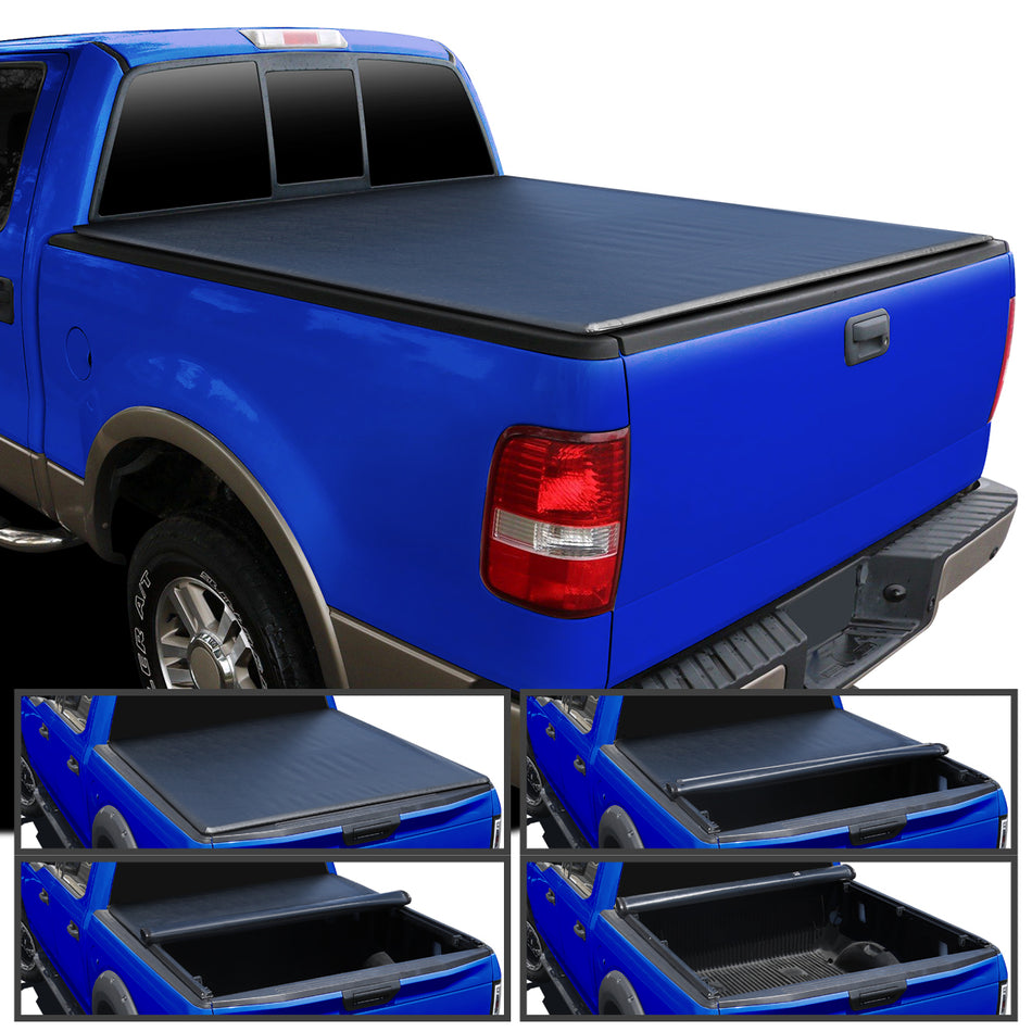 2004-2014 Ford F-150 5'6" Short Bed Roll Up Vinyl Tonneau Cover