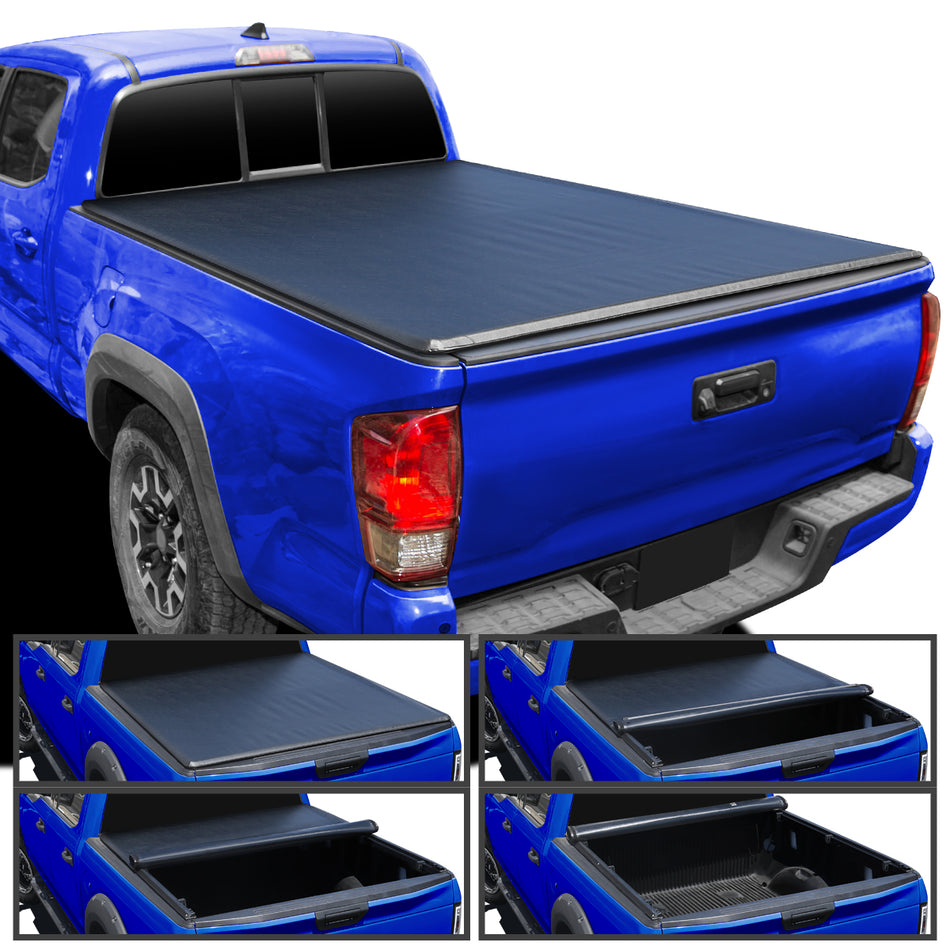 2016-2020 Toyota Tacoma Double Cab 60" Bed Roll Up Vinyl Tonneau Cover