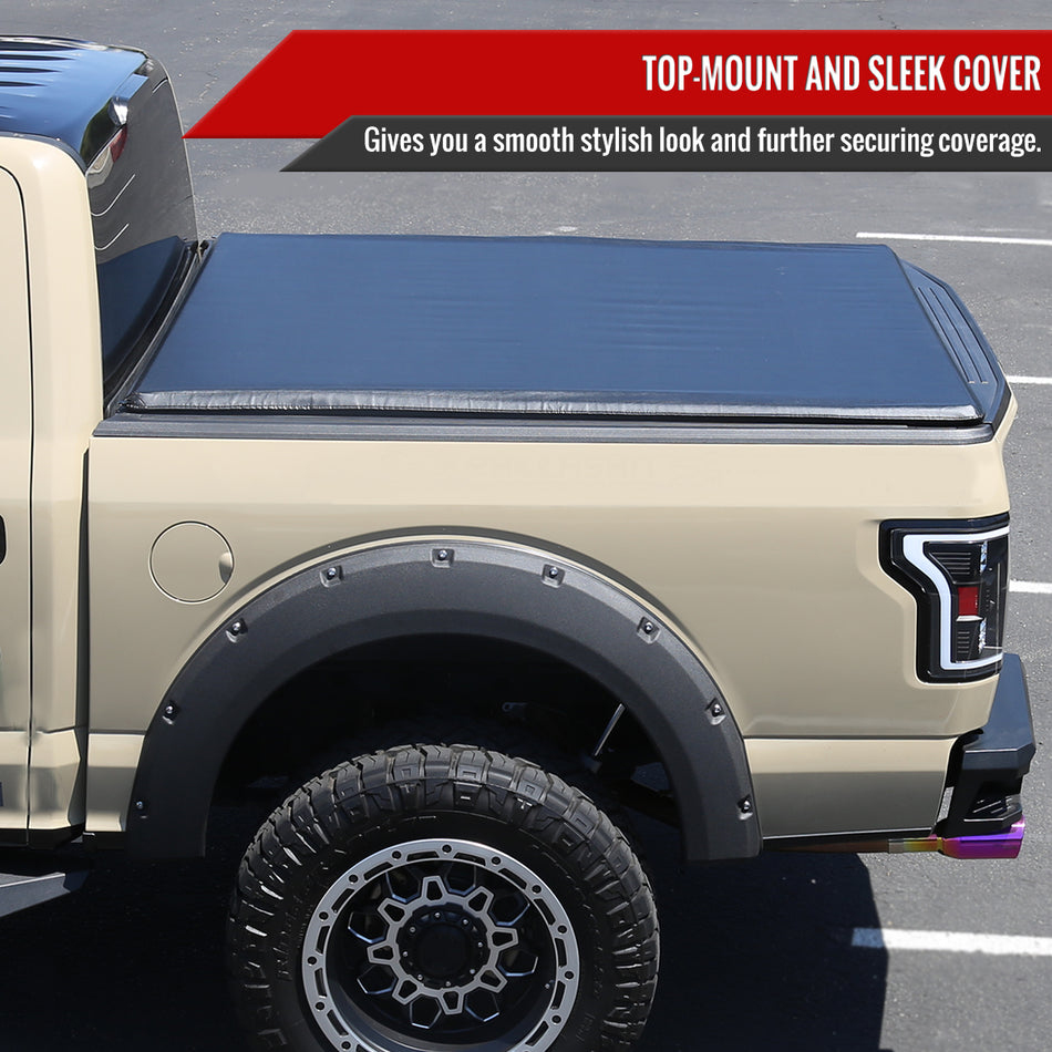 2015-2022 Chevrolet Colorado/GMC Canyon 6.2 FT Long Bed Roll Up Tonneau Cover