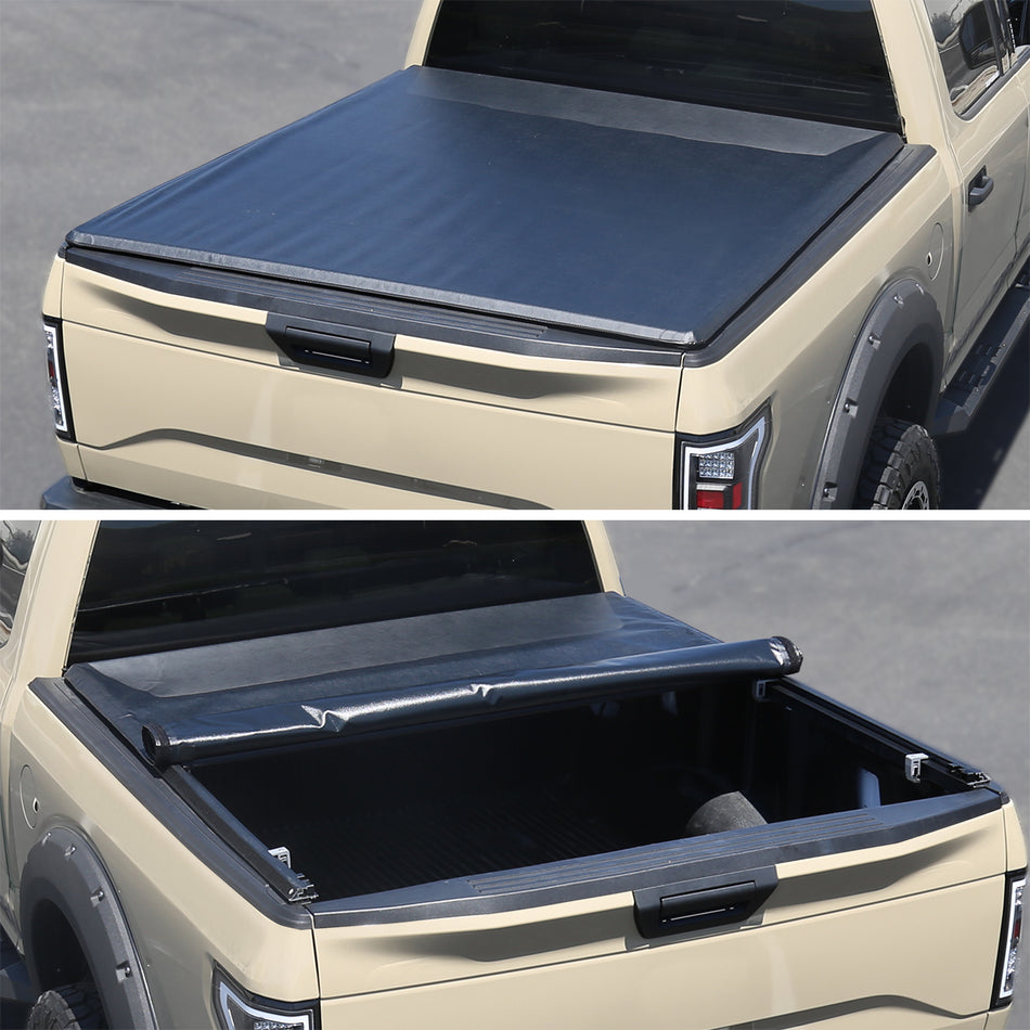 2019-2022 Ford Ranger 5FT Short Bed Soft Roll Up Tonneau Cover