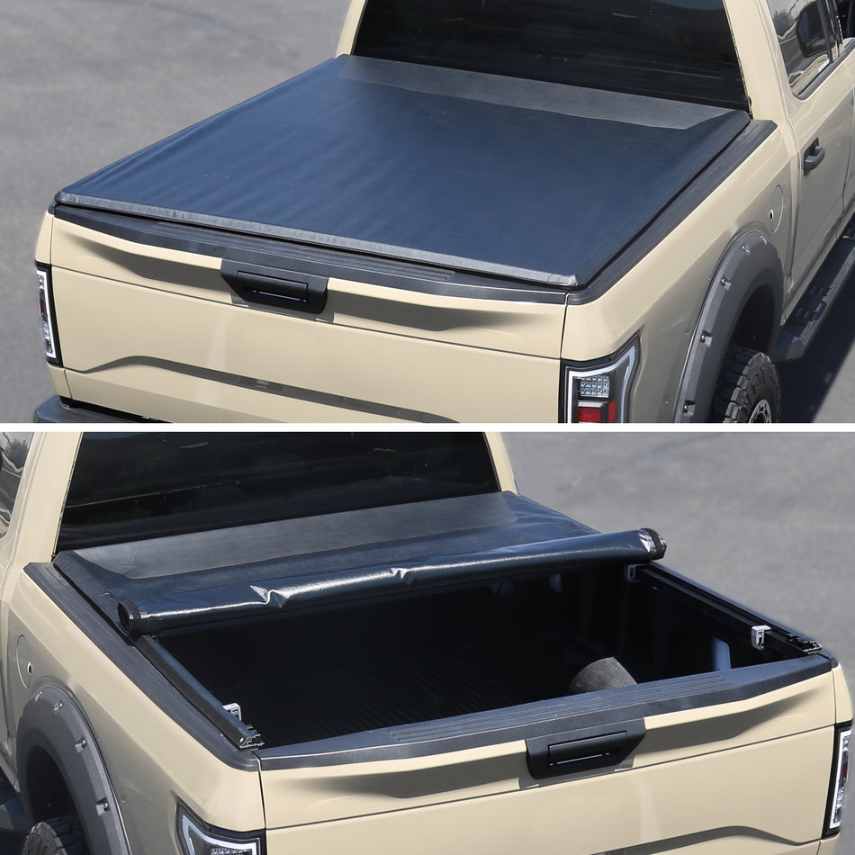 2004-2015 Nissan Titan 78" Bed Roll Up Vinyl Tonneau Cover