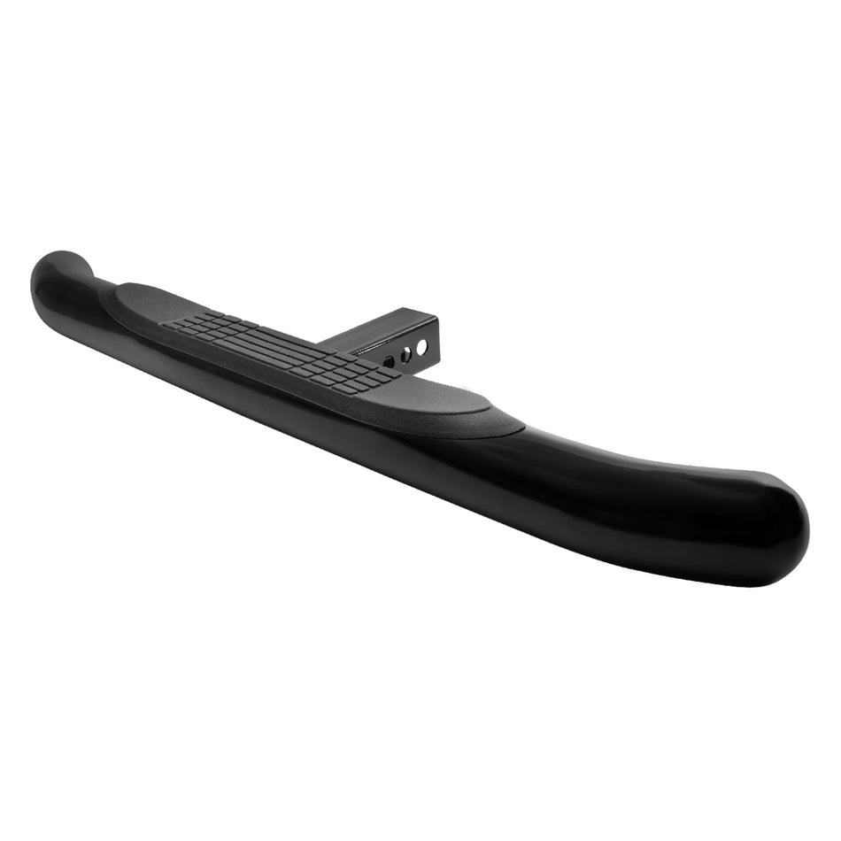 Universal Black Stainless Steel Hitch Mounted Step & Protector For 2" Hitch Receiver