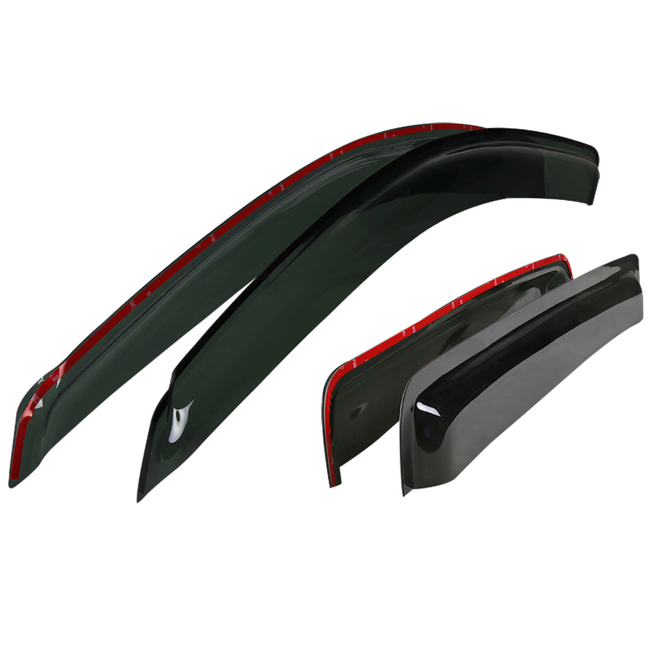 2003-2007 Nissan Murano High Impact Acrylic Window Visor Set - 4PC